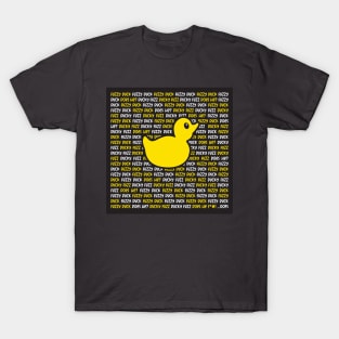 Fuzzy Duck, Ducky Fuzz, drinking game design T-Shirt